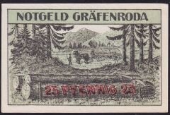 Almanya 25 Pfennig Notgeld 1920 Çil