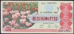 1983 19 Haziran Yarım Bilet - Y Serisi