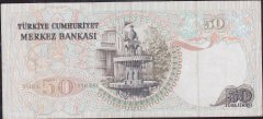6.Emisyon 2.Tertip 50 Lira I80 265561 Çok Temiz +