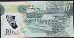 Botswana 10 Pula 2020 Çil Polimer