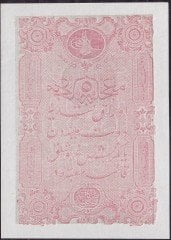 Abdulhamid 5 Kuruş 1877 Seri 75 83972 Yusuf Mühürlü Çilaltı Çil