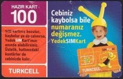 Turkcell Hazır Kart 100 Kontör 2010