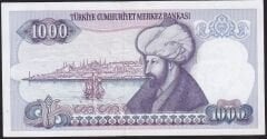 7.Emisyon 1.Tertip 1000 Lira A19 858429 Ççt Çilaltı