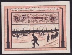 Almanya 25 Pfennig Notgeld 1921 Çil