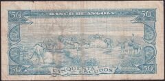 Angola 50 Escudos 1962 Çok Temiz Pick 93
