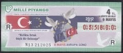 2012 9 MAYIS ÇEYREK BİLET - R SERİSİ