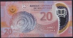Moritanya 20 Ouguiya 2020 Çil Polimer