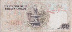 6.Emisyon 2.Tertip 50 Lira I79 480197 Çok Temiz