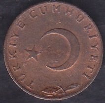 1965 Yılı 5 Kuruş