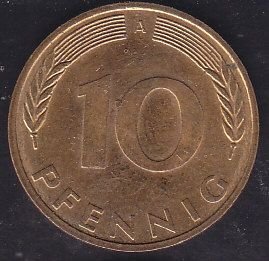 Almanya 10 Pfennig 1995 A