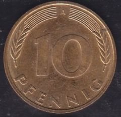 Almanya 10 Pfennig 1995 A