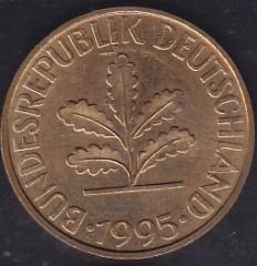 Almanya 10 Pfennig 1995 A