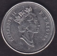 Kanada 25 Cent 2001