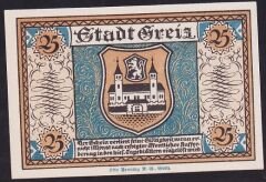 Almanya 25 Pfennig Notgeld 1921 Çil