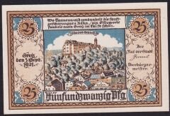 Almanya 25 Pfennig Notgeld 1921 Çil