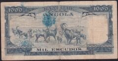 Angola 1000 Escudos 1962 İyi - Temiz