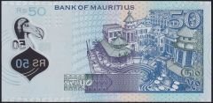 Mauritius 50 Rupee 2021 Çil Polimer