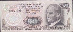6.Emisyon 2.Tertip 50 Lira I72 377626 Çok Temiz +