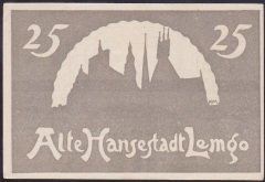 ALMANYA 25 PFENNİNG NOTGELD 1921 ÇİL
