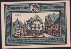 Almanya 25 Pfennig Notgeld 1921 Çil