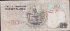 6.Emisyon 2.Tertip 50 Lira I71 142849 Çok Temiz
