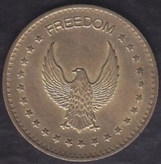 No Cash Value Freedom Jeton