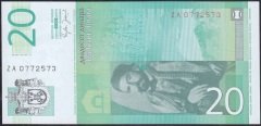 Sırbistan 20 Dinar 2006 Çil ZA Replacement