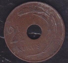 1948 Yılı 2.5 Kuruş