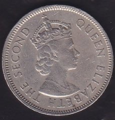 HONG KONG 50 CENT 1967