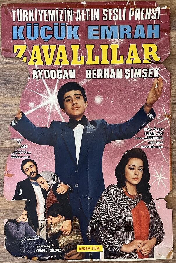 Küçük Emrah - Oya Aydoğan - Zavallılar - Film Afişi - Yorgun Haliyle