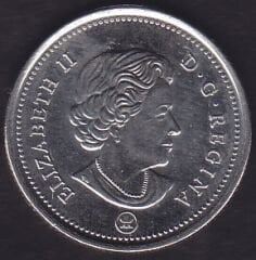 Kanada 25 Cent 2015