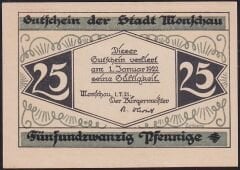 Almanya 25 Pfennig Notgeld 1921 Çil