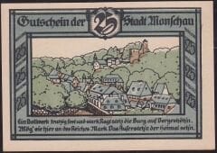 Almanya 25 Pfennig Notgeld 1921 Çil