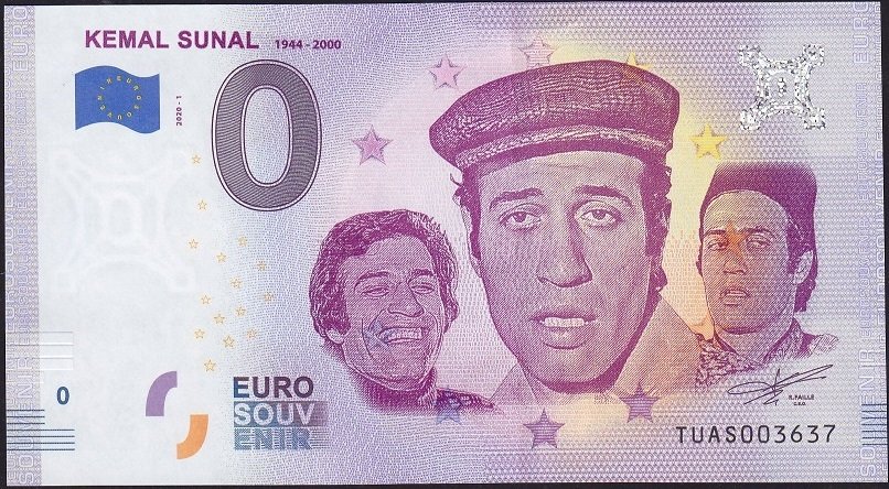 Kemal Sunal - 0 Euro 2020 Güzel Numara Çil 003637