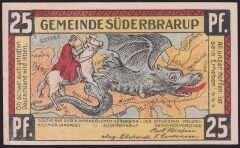 Almanya 25 Pfennig Notgeld 1920 Çil