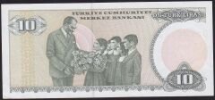 7.Emisyon 2.Tertip 10 Lira D22 402849 Çilaltı Çil