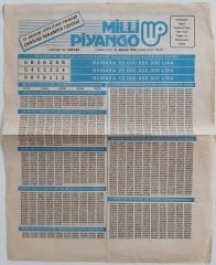 1994 31 Aralık Milli Piyango Listesi