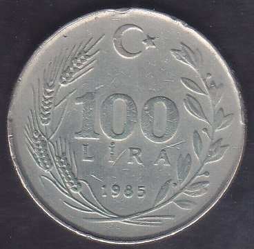 1985 YILI 100 LİRA