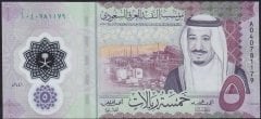 Suudi Arabistan 5 Riyal 2020 Çil Polymer Pick 43