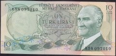 6.EMİSYON 2.TERTİP 10 LİRA K58 097010 ÇİL