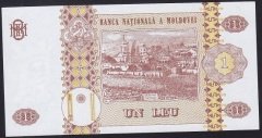 MOLDOVA 1 LEU 2002 ÇİL