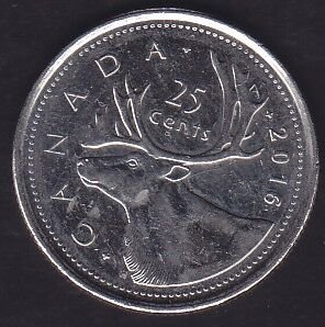 Kanada 25 Cent 2016