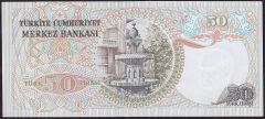 6.Emisyon 1.Tertip 50 Lira F05 2656XX Çilaltı Çil