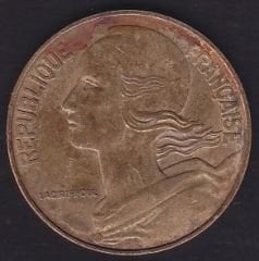 Fransa 20 Centimes 1984