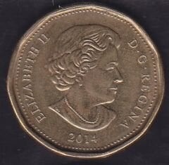 Kanada 1 Dolar 2014