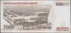 7.Emisyon 5 000 000 Lira I30 049324 Çok Çok Temiz
