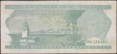 6.EMİSYON 2.TERTİP 10 LİRA K55 127719 ÇOK TEMİZ