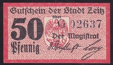 ALMANYA 50 PFENNİNG NOTGELD 1920 ÇİL