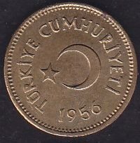 1956 Yılı 5 Kuruş