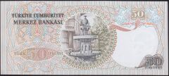 6.Emisyon 1.Tertip 50 Lira E65 268006 Çilaltı Çil